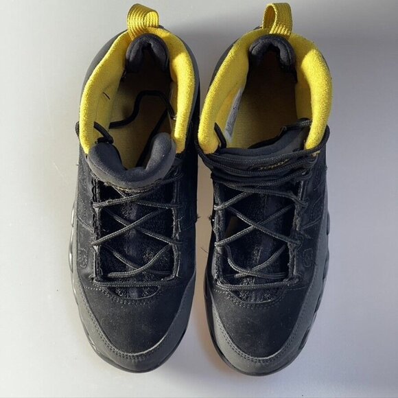 Air Jordan 9 Retro Nike Tennis Shoes High Top Dark Charcoal Sneaker Kids Size 3Y - Picture 4 of 12